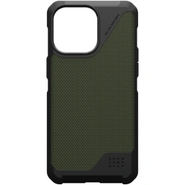 Чехол UAG с поддержкой MagSafe Metropolis LT для iPhone 15 Pro Max Kevlar Olive (114297113972)