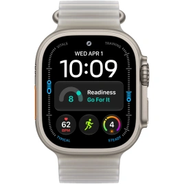 Смарт-часы Apple Watch Ultra 4 (2026) 49mm Natural Titanium Case with Translucent Gray Ocean Band