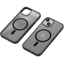 Чехол Gurdini Shockproof Case with MagSafe для iPhone 15 Black