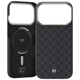 Чехол Benks ArmorGrid Air C1 Case Kevlar для iPhone 18 Pro Max Black (C.K.FL.AP.BK.0073)