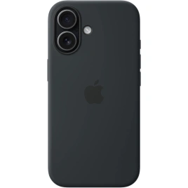 Чехол Apple Silicone Case with MagSafe для iPhone 17 Black