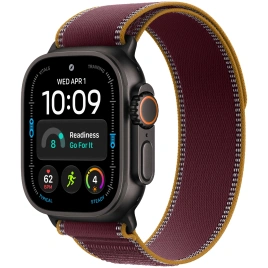 Смарт-часы Apple Watch Ultra 4 (2026) 49mm Black Titanium Case with Burgundy Trail Loop M/L
