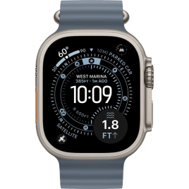 Смарт-часы Apple Watch Ultra 3 (2025) 49mm Natural Titanium Case with Anchor Blue Ocean Band