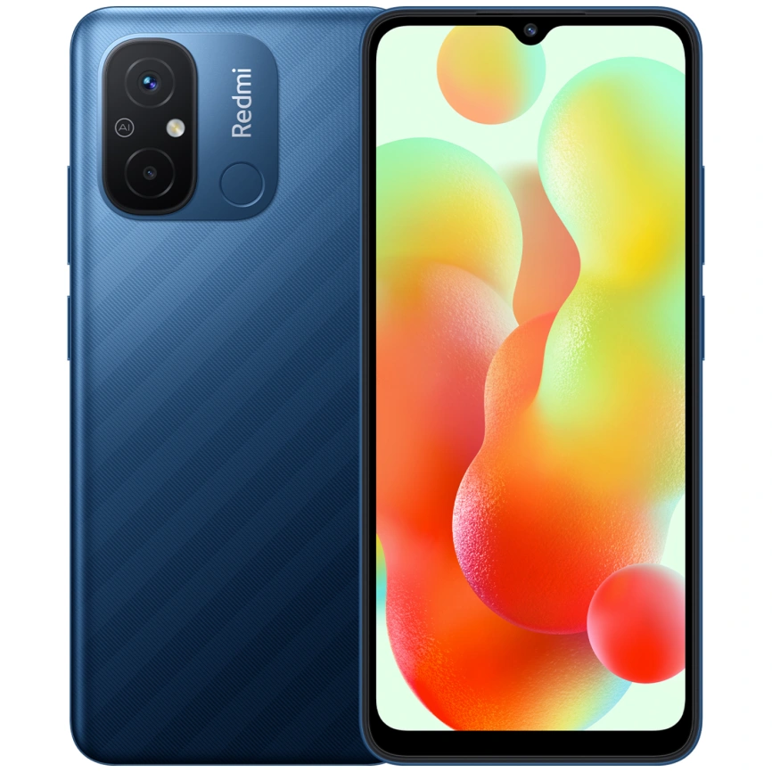 Смартфон XiaoMi Redmi 12C 4/64Gb (NFC) Ocean Blue Global Version фото 1