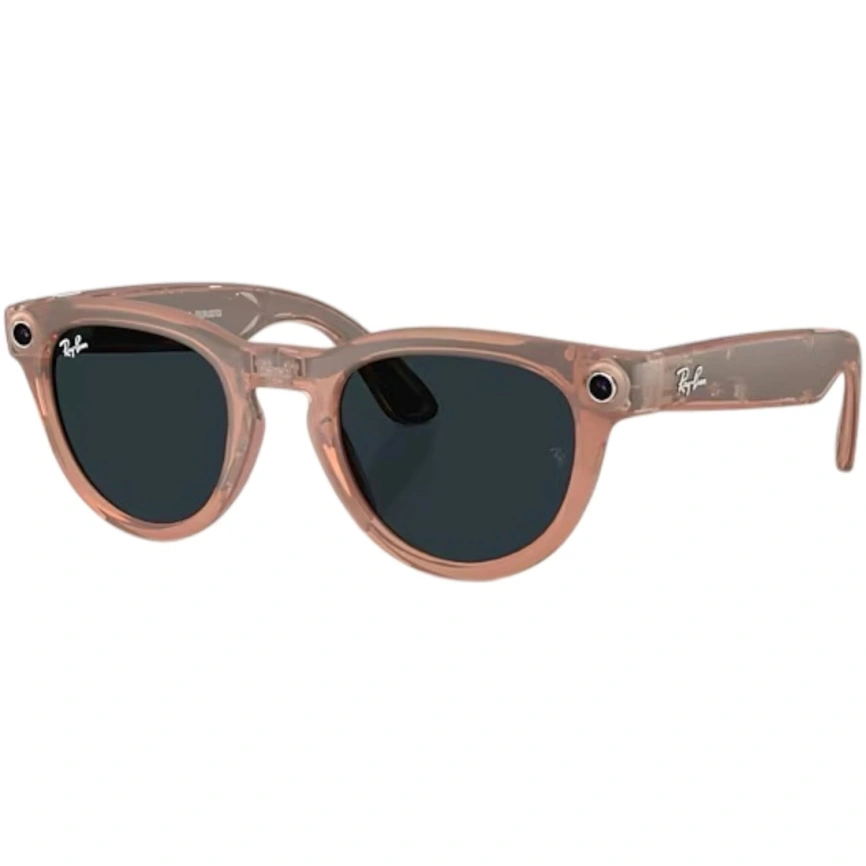 Умные очки Ray-Ban Headliner (Gen 2) Matte Peach/Transitions (RW4013) M Grey фото 2