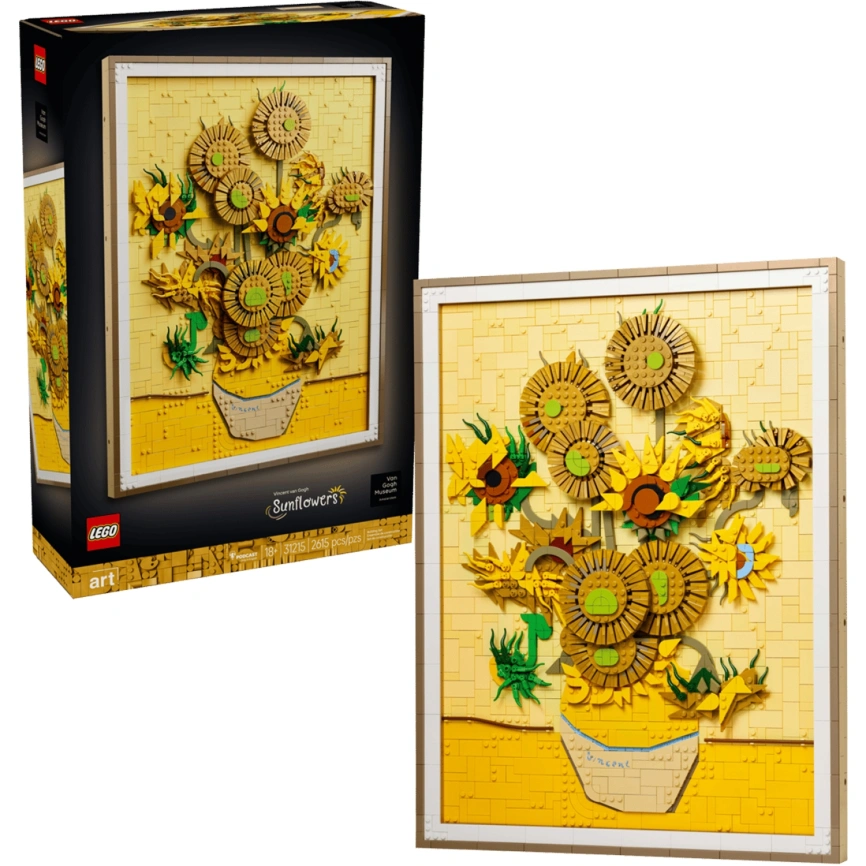 Конструктор LEGO Art Vincent Van Gogh Sunflowers 31215 фото 1