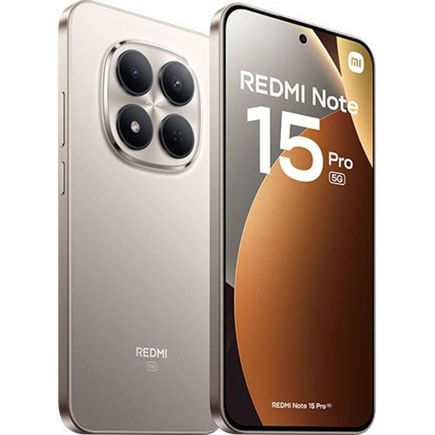 Смартфон Xiaomi Redmi Note 15 Pro 5G 8/512Gb Titanium Global Version фото 2