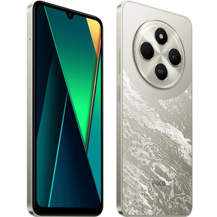 Смартфон Xiaomi Poco C75 8/256Gb Gold EAC фото 4