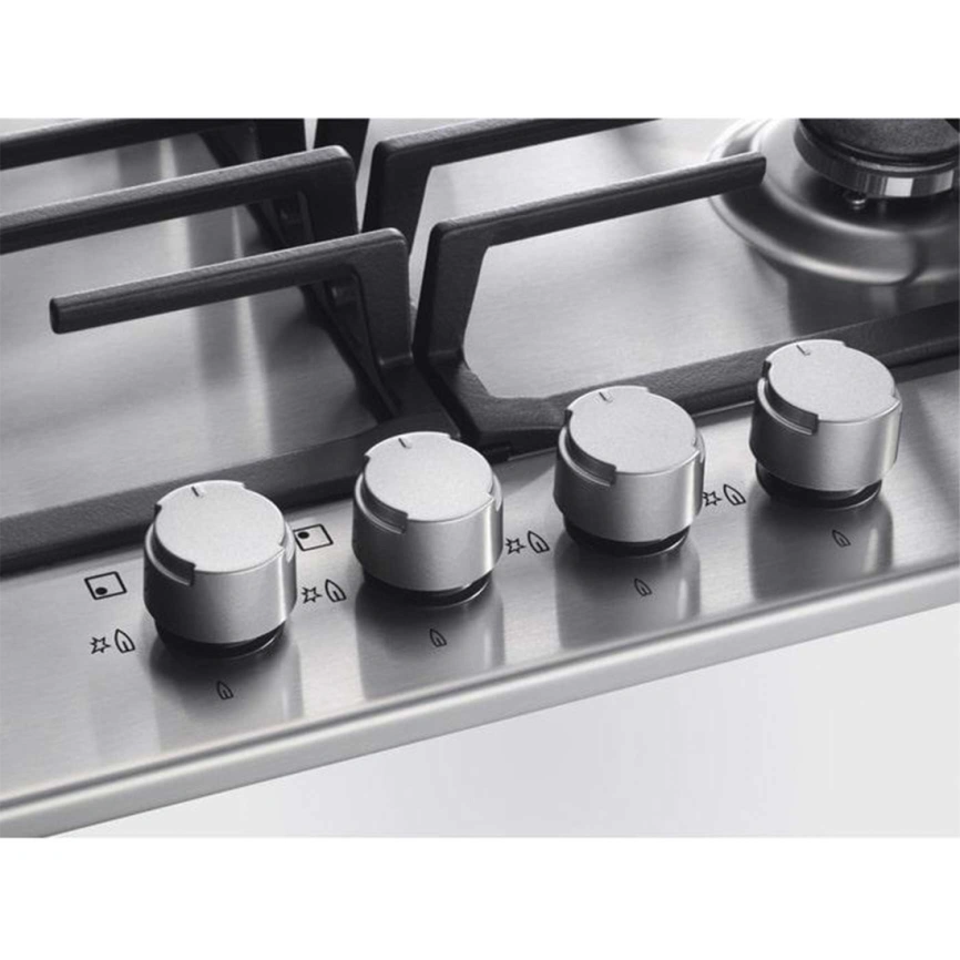 Газовая варочная панель Electrolux EGG3322NVX Stainless Steel фото 4