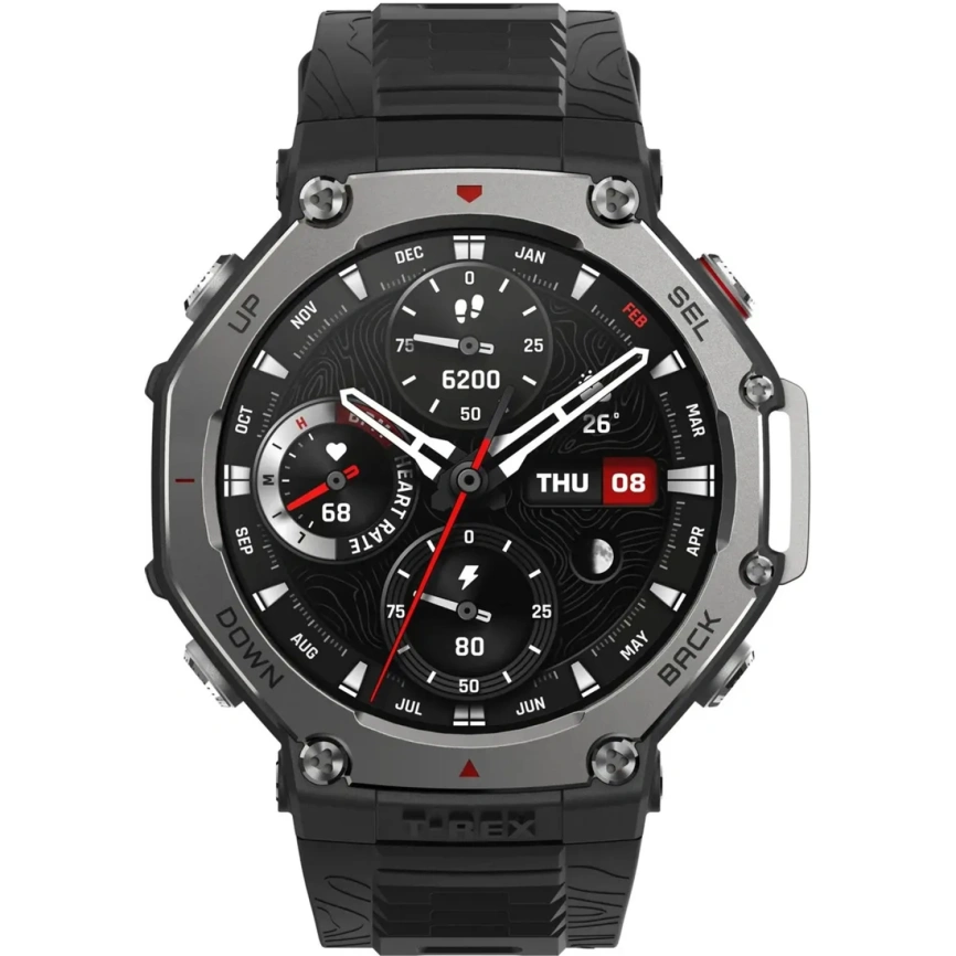 Смарт-часы Xiaomi Amazfit T-Rex 3 Onyx фото 2