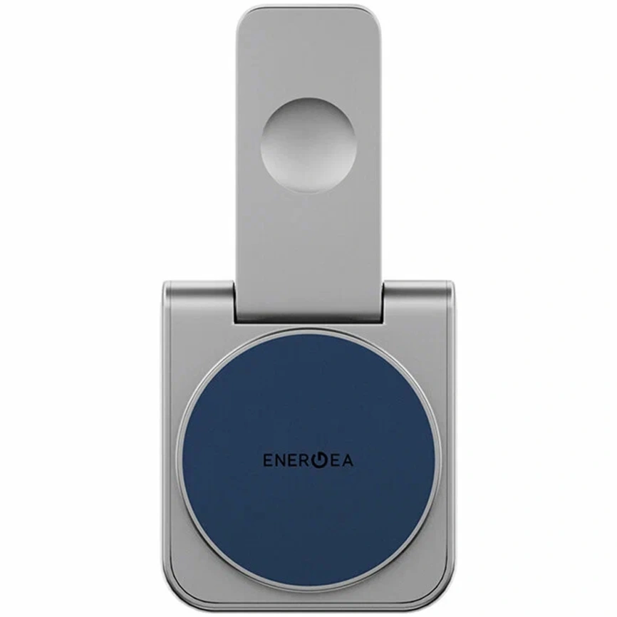 Беспроводное зарядное устройство EnergEA MagDuo Qi2 (2 в 1) Blue (MAG-DUO-BLU) фото 4