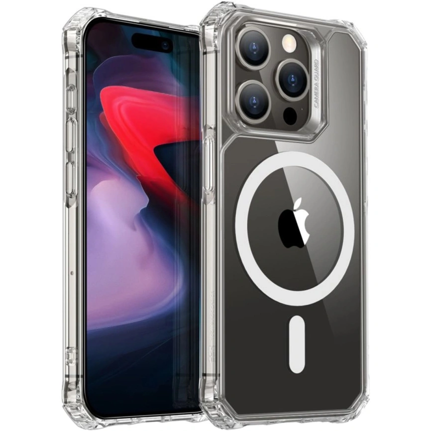 Чехол ESR Air Armor Halolock Magsafe для iPhone 15 Pro Max Clear фото 1
