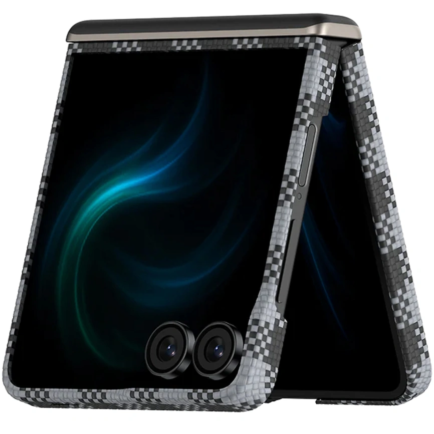 Чехол Benks ArmorVichy Spin Case built with Kevlar для Samsung Galaxy Z Flip 7 Black фото 4