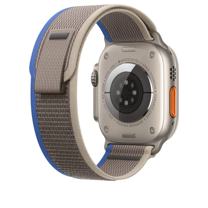 Ремешок Apple Watch Ultra 49mm Blue/Gray Trail Loop M/L фото 1