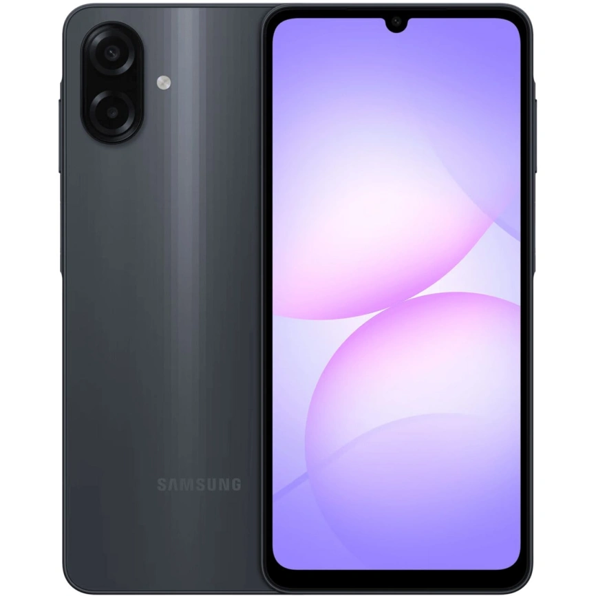 Смартфон Samsung Galaxy A07 4/128Gb Black фото 1