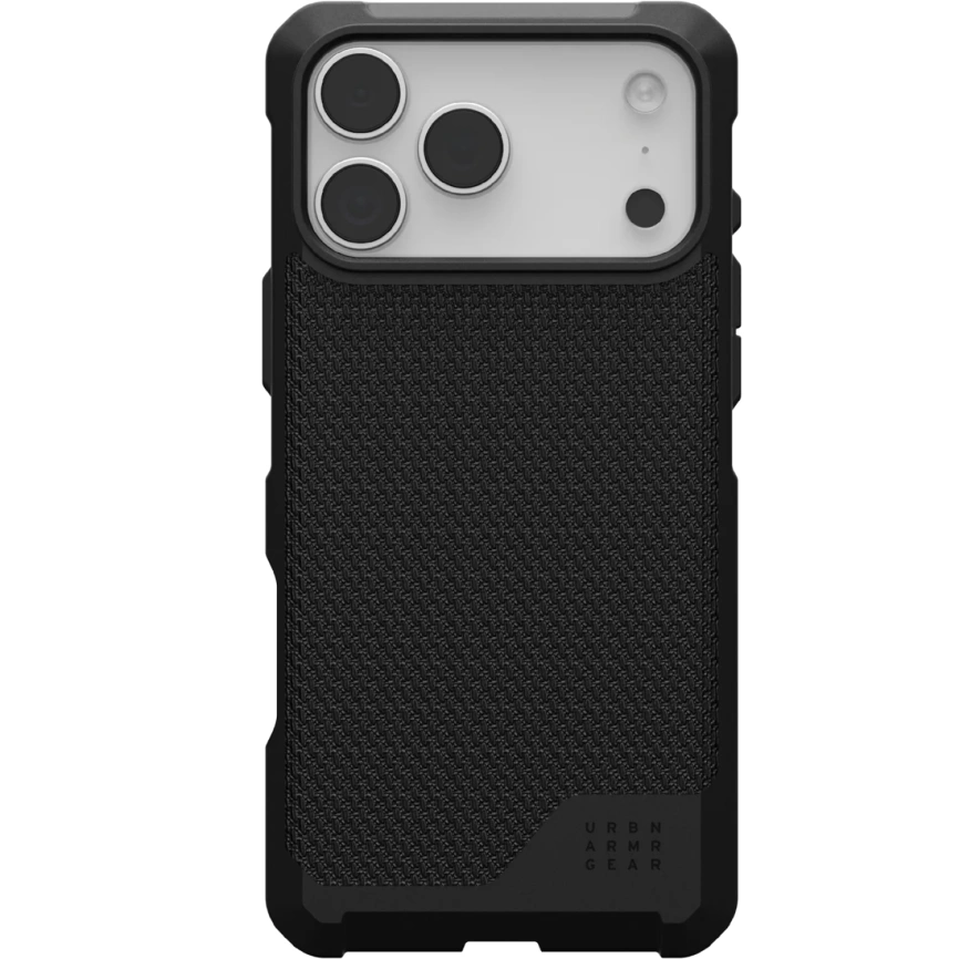 Чехол UAG MagSafe Metropolis LT Kevlar для iPhone 17 Pro Max Black фото 1