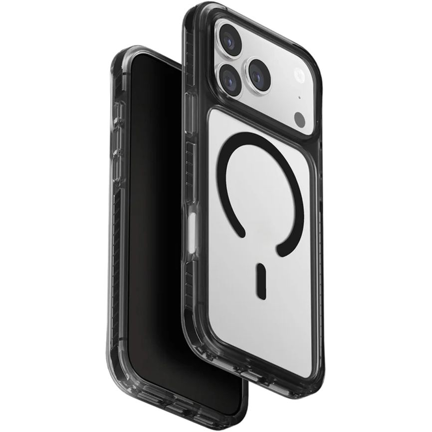 Чехол Uniq Combat Triple-Layered Protective Case with MagClick для iPhone 17 Pro Max Carbon Black фото 1
