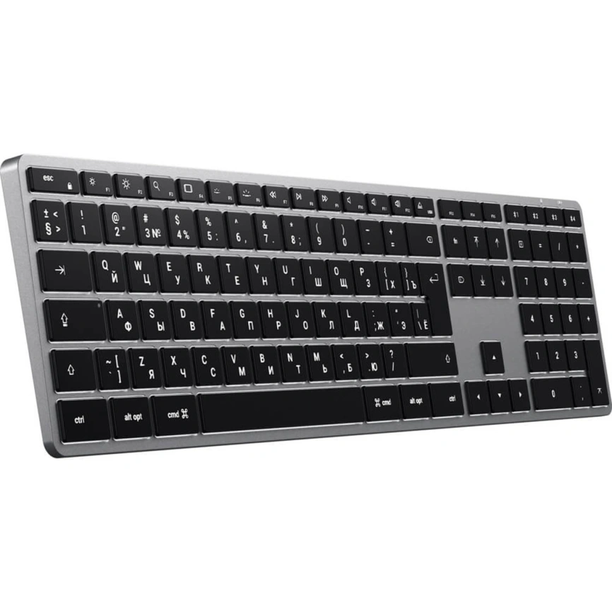 Беспроводная клавиатура Satechi Slim X3 Space Grey фото 5