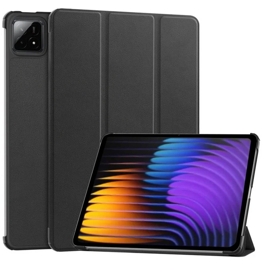 Чехол-книжка Smart Case для Xiaomi Redmi Pad 7 Black фото 2
