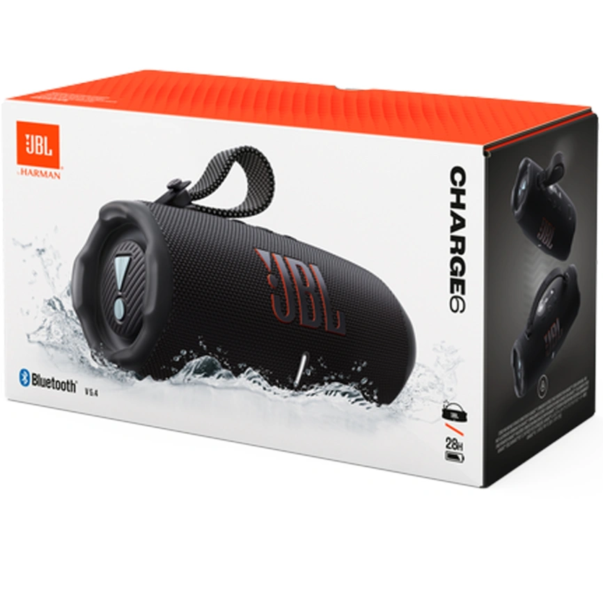 Портативная колонка JBL Charge 6 Black фото 10
