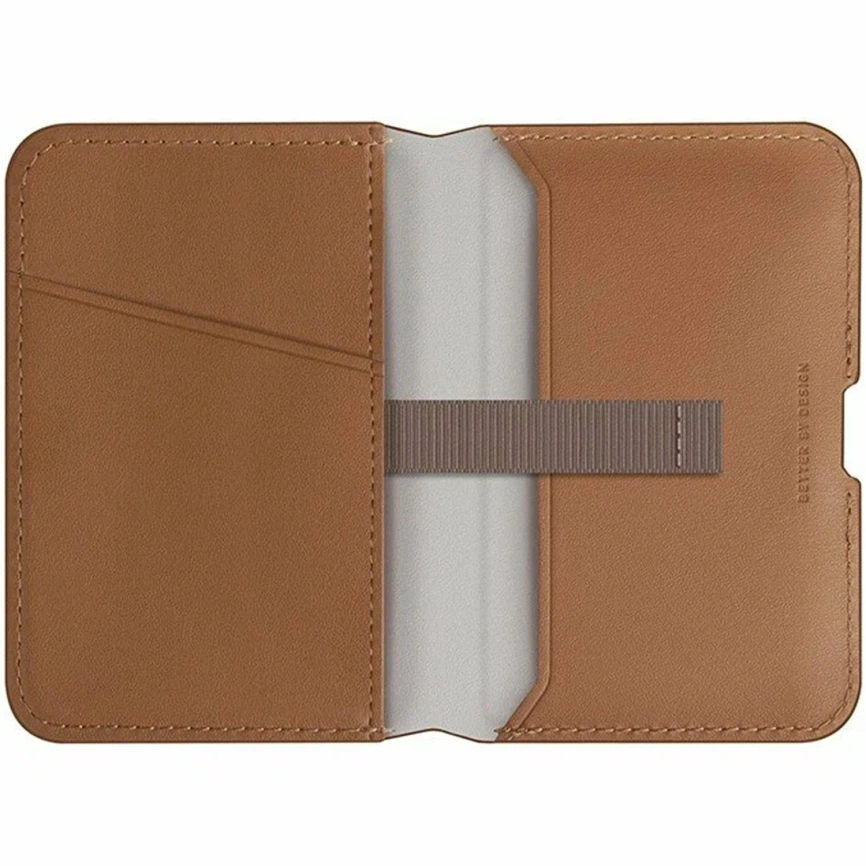 Картхолдер Uniq Lyden DS RFID-Blocking Magnetic Wallet Caramel/Ivory (LYDENDSMW-CMLIVY) фото 2