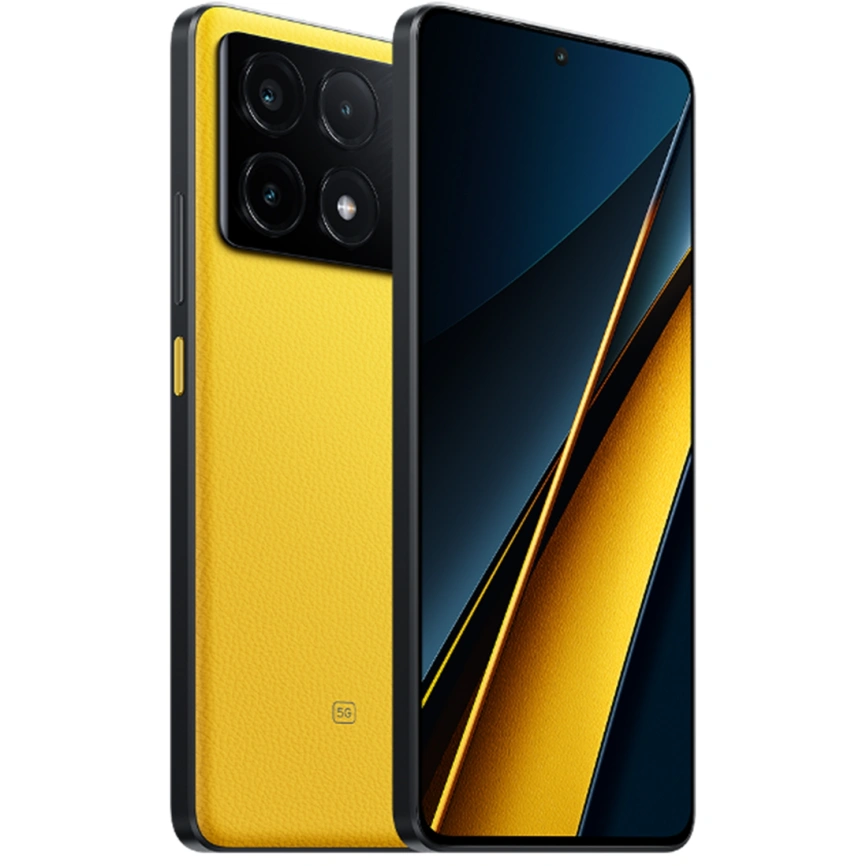 Смартфон XiaoMi Poco X6 Pro 5G 8/256Gb Yellow EAC фото 2