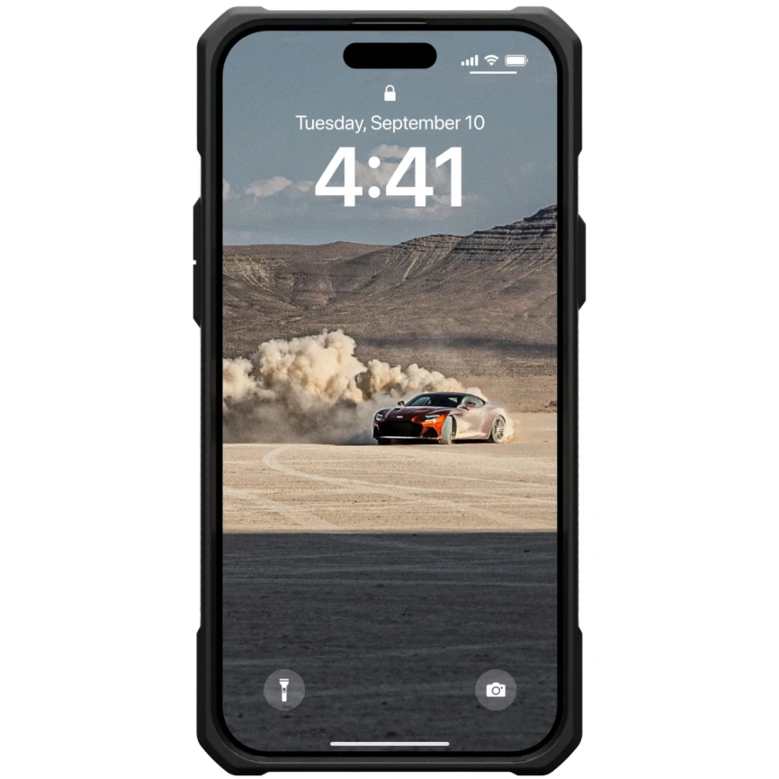 Чехол UAG MagSafe Monarch для iPhone 15 Kevlar Black (114289113940) фото 9