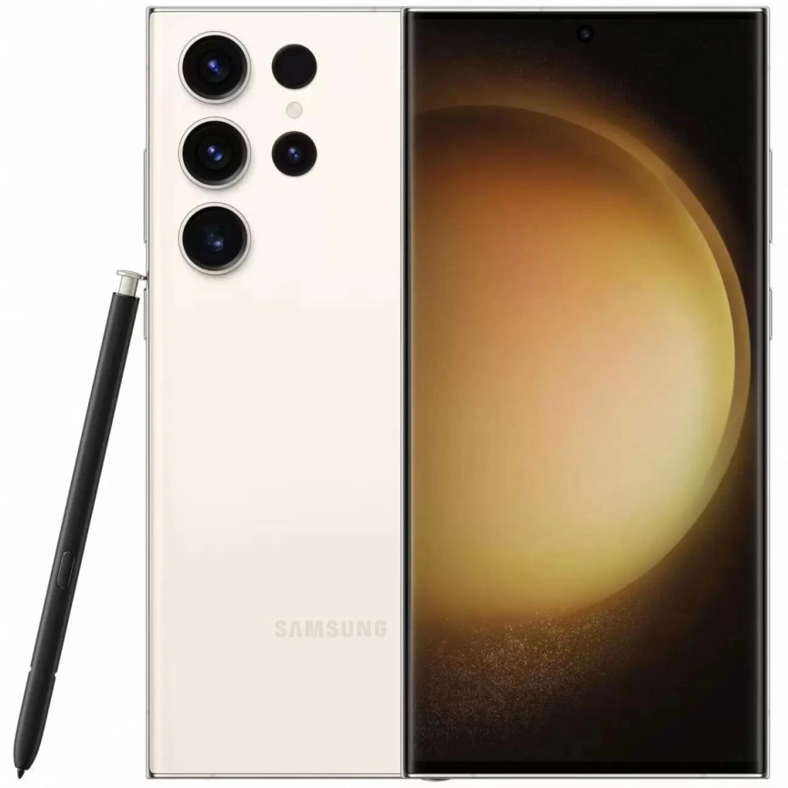 Смартфон Samsung Galaxy S23 Ultra SM-918B/DS 12/1Tb Cream фото 1