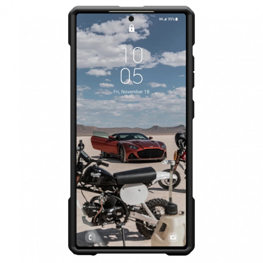 Чехол UAG Monarch PRO with MagSafe для Galaxy S24 Ultra Carbon Fiber фото 3