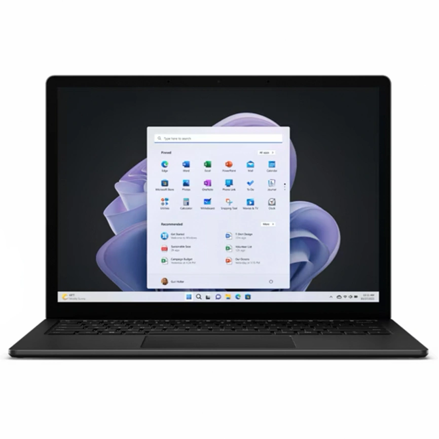 Ноутбук Microsoft Surface Laptop 5 13.5 QHD IPS/ i5-1235U/8Gb/512Gb SSD (R1S-00026) Black Metal фото 1