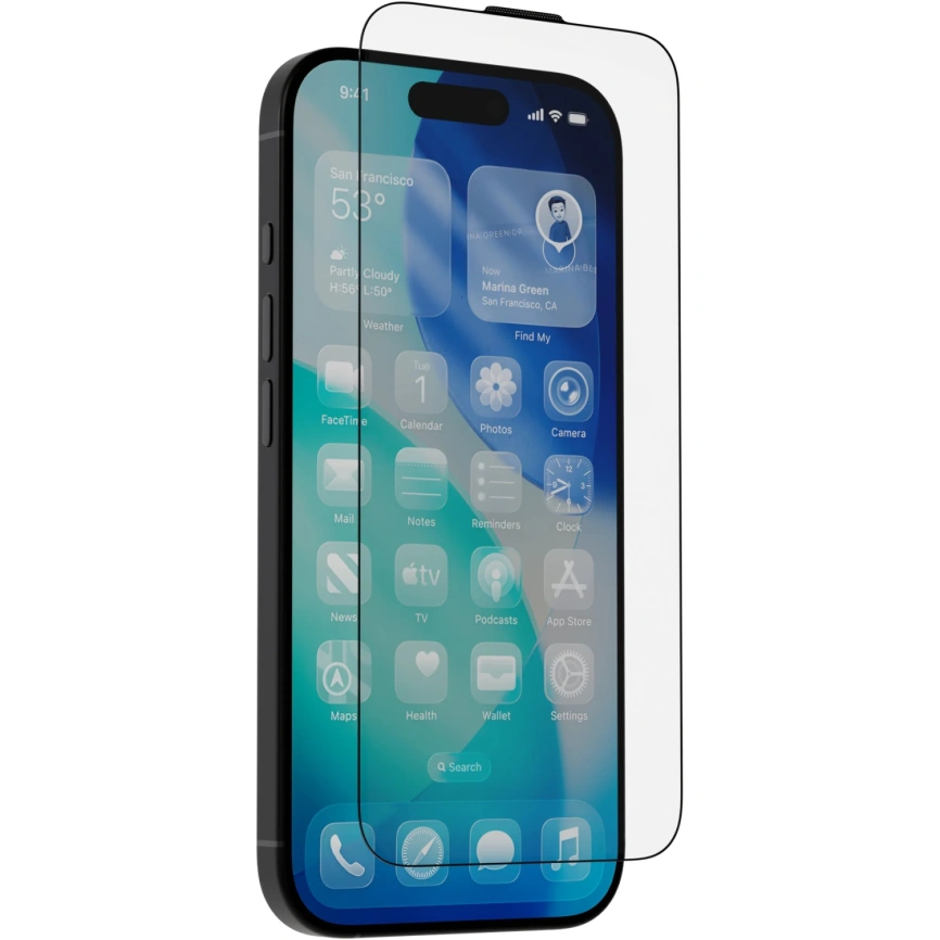 Защитное стекло AceCase AceGlass для iPhone 16 Pro фото 1