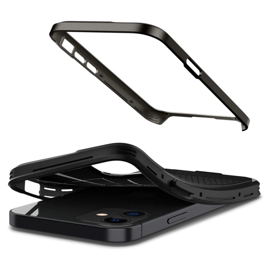 Чехол Spigen Neo Hybrid для iPhone 12 Mini (ACS01754) Black фото 5