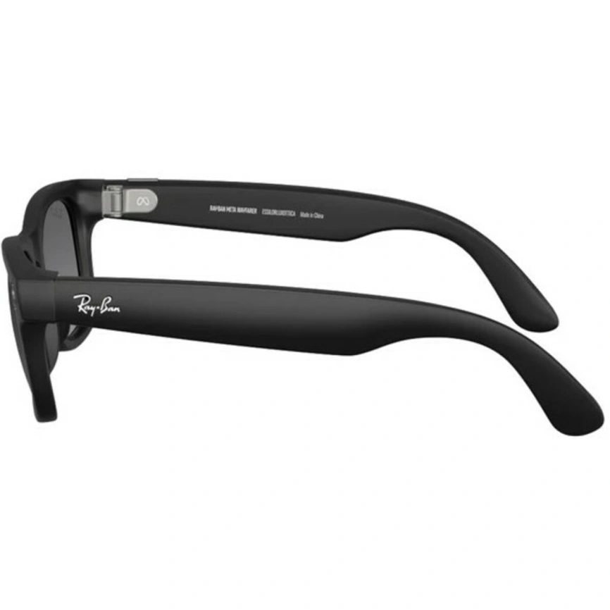Умные очки Ray-Ban Wayfarer (Gen 2) Matte Black/Polar (RW4012) M Gradient Graphite фото 3