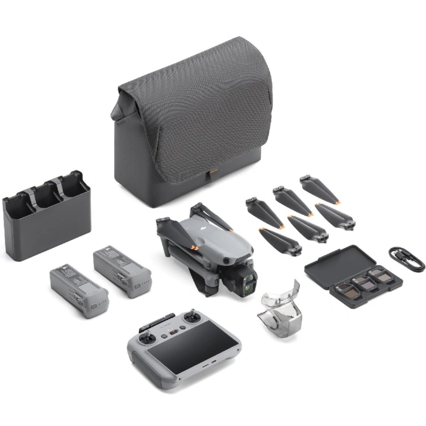 Квадрокоптер DJI AIR 3S Fly More Combo (DJI RC 2) фото 1