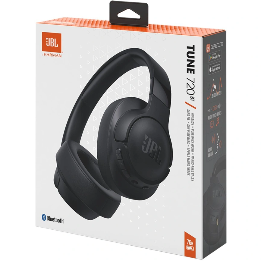 Наушники JBL Tune 720 BT Black фото 6