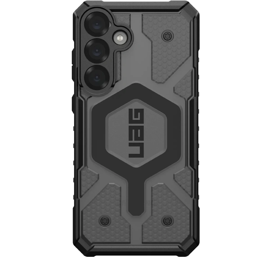 Чехол UAG MagSafe Pathfinder Clear для Samsung Galaxy S25 Plus Ash фото 1