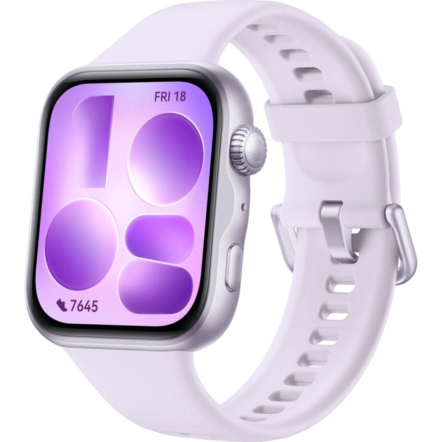 Смарт-часы Huawei Watch Fit 5 Purple Fluoroelastomer Strap/Purple (55020HUD) фото 1