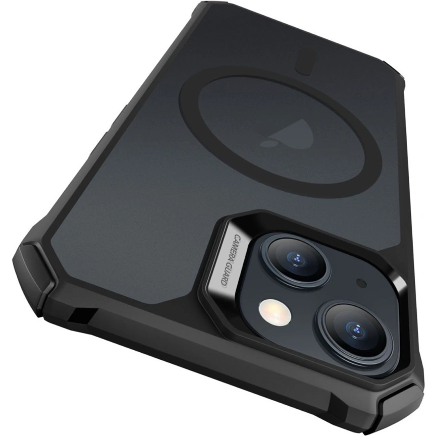 Чехол ESR Air Armor Halolock Magsafe для iPhone 15 Frosted Black фото 2