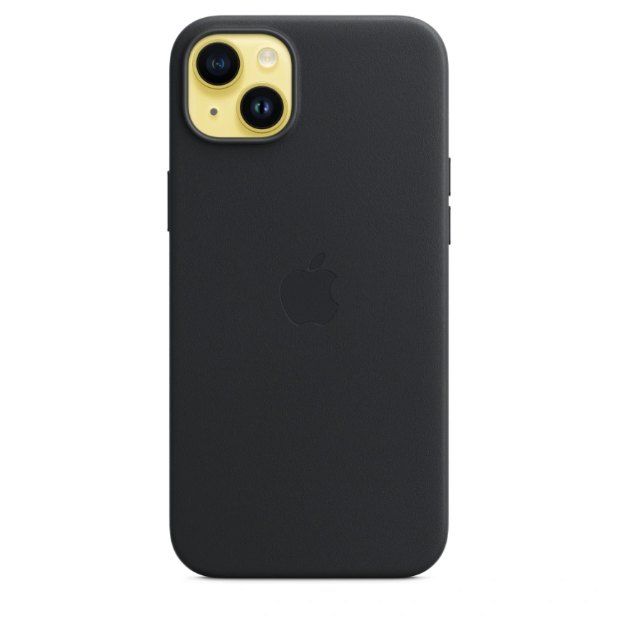 Кожаный чехол Apple для iPhone 14 Plus Midnight фото 2