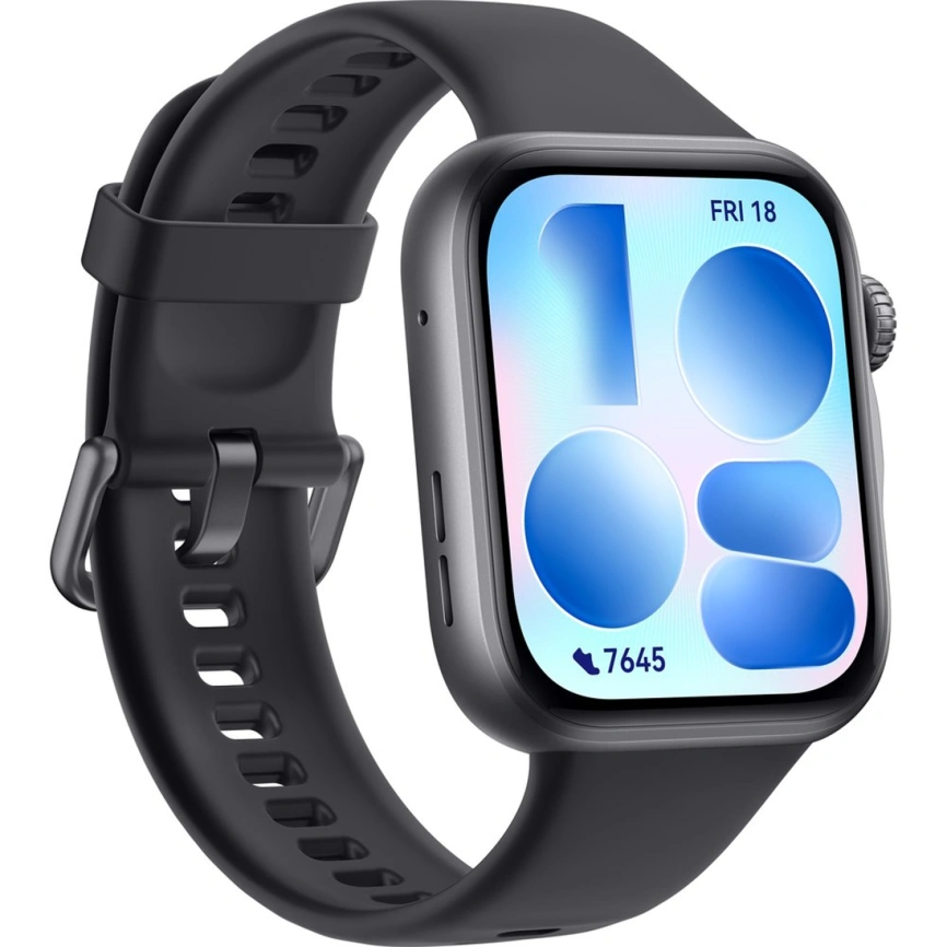Смарт-часы Huawei Watch Fit 5 Black Fluoroelastomer Strap/Black (55020HUF) фото 3