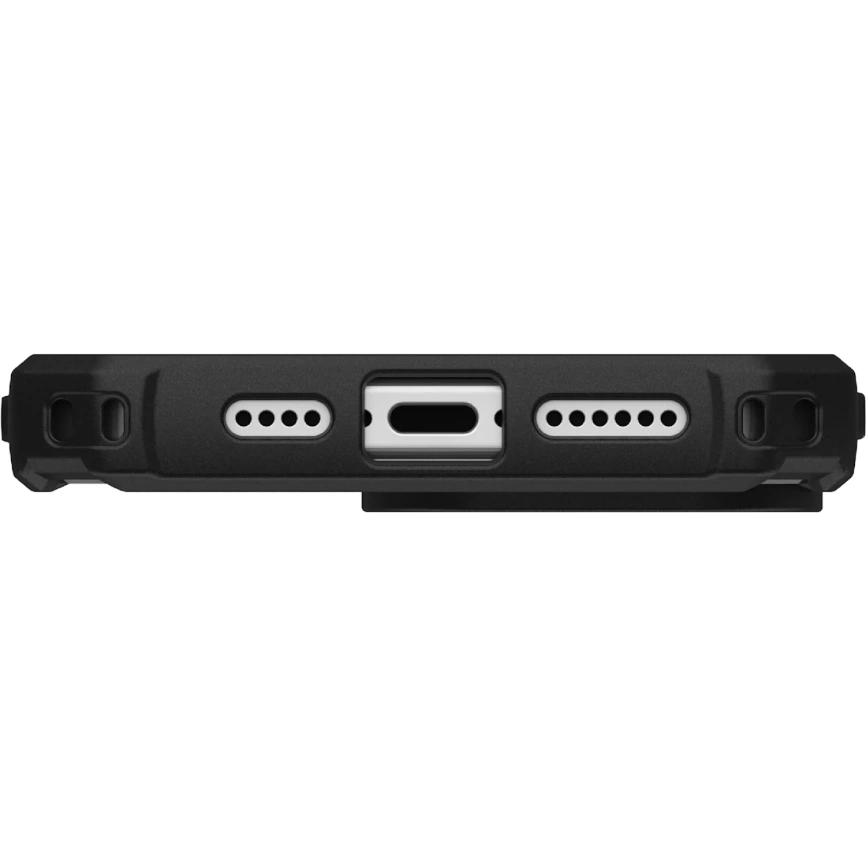 Чехол UAG MagSafe Pathfinder Clear для iPhone 16 Pro Ash/Black фото 4