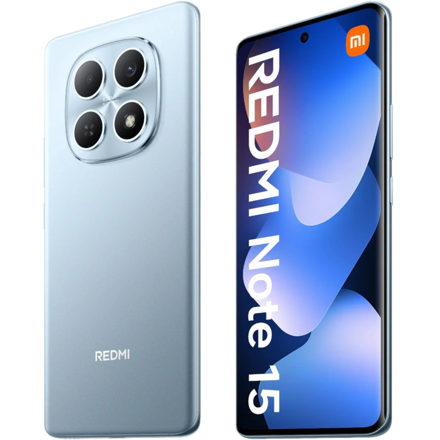 Смартфон Xiaomi Redmi Note 15 4G 6/128Gb Glacier Blue EAC фото 5