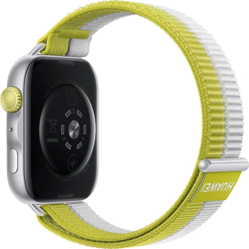 Смарт-часы Huawei Watch Fit 5 Green-Grey Nylon Strap/Silver (55020HUB) фото 2