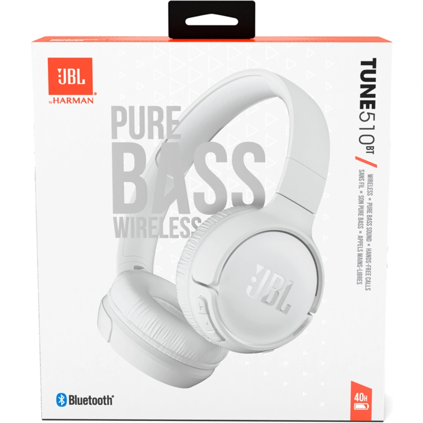 Наушники JBL Tune 510 BT White фото 9