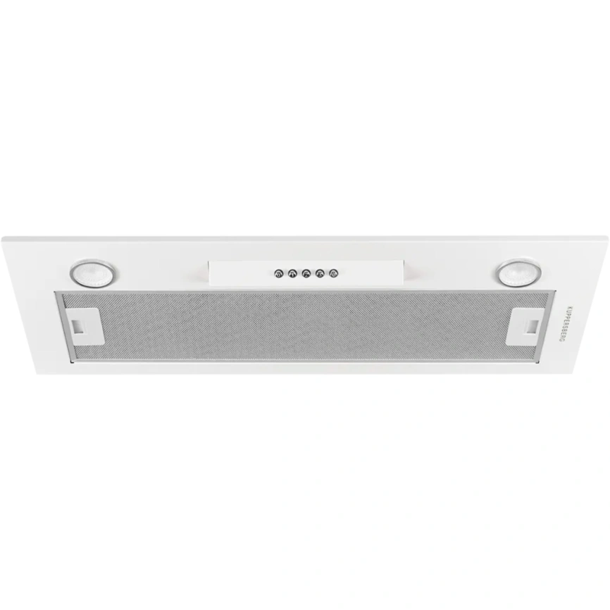 Встраиваемая вытяжка Kuppersberg INLINEA 70 WX White/Stainless Steel фото 3