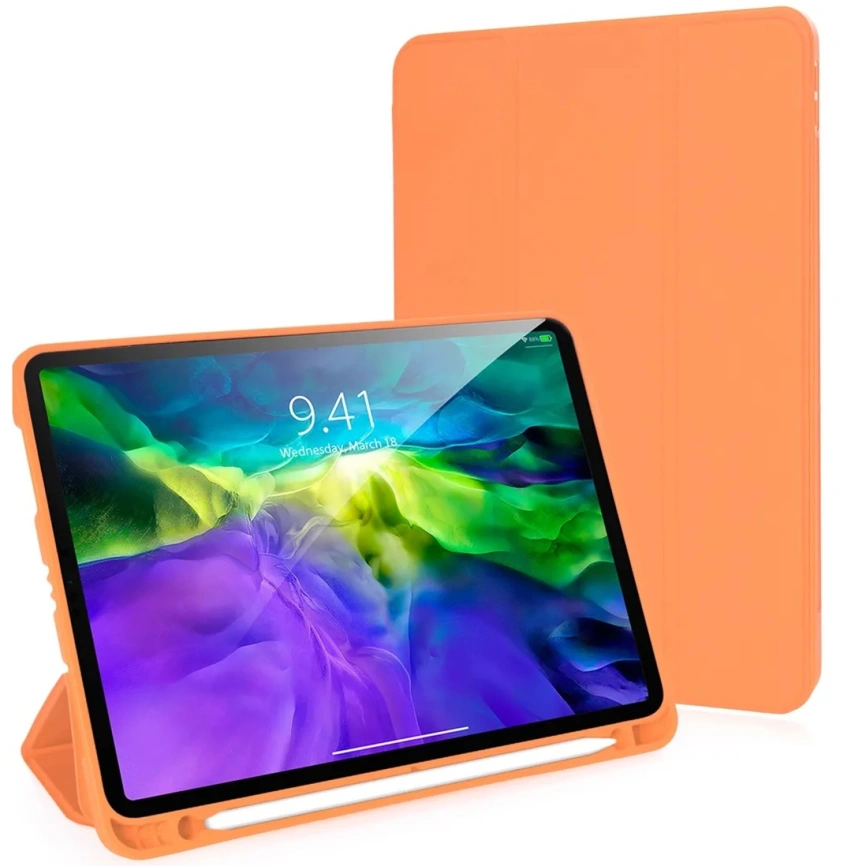 Чехол Gurdini Milano Series для iPad 11 A16 (2025) Orange фото 1