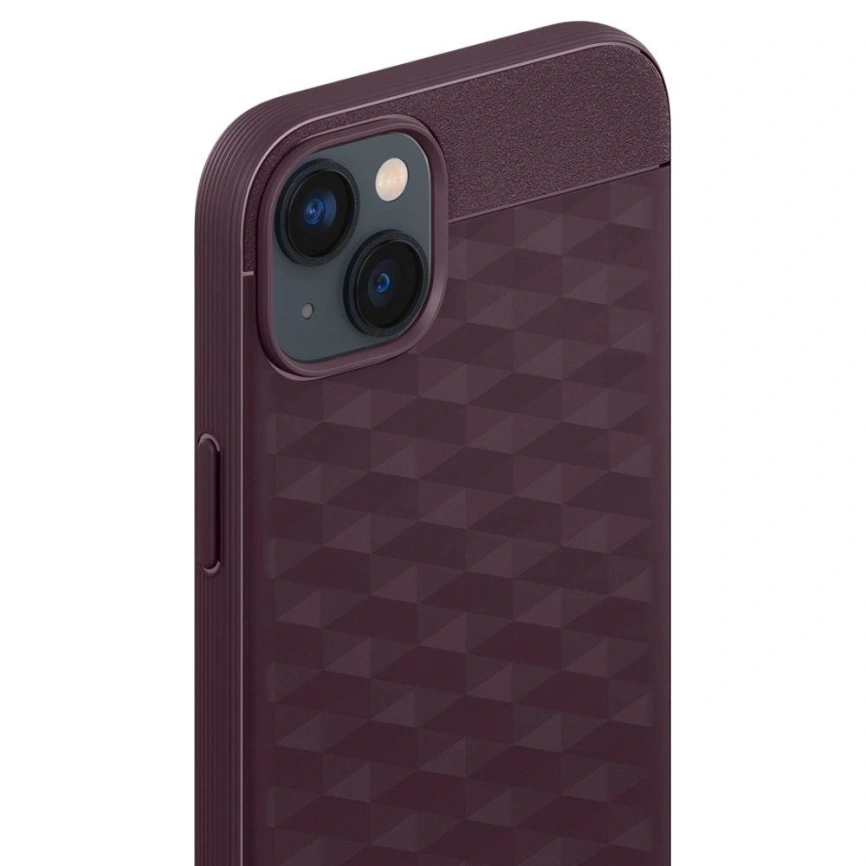 Чехол Spigen Caseology Parallax Mag для iPhone 14 (ACS05076) Burgundy фото 4