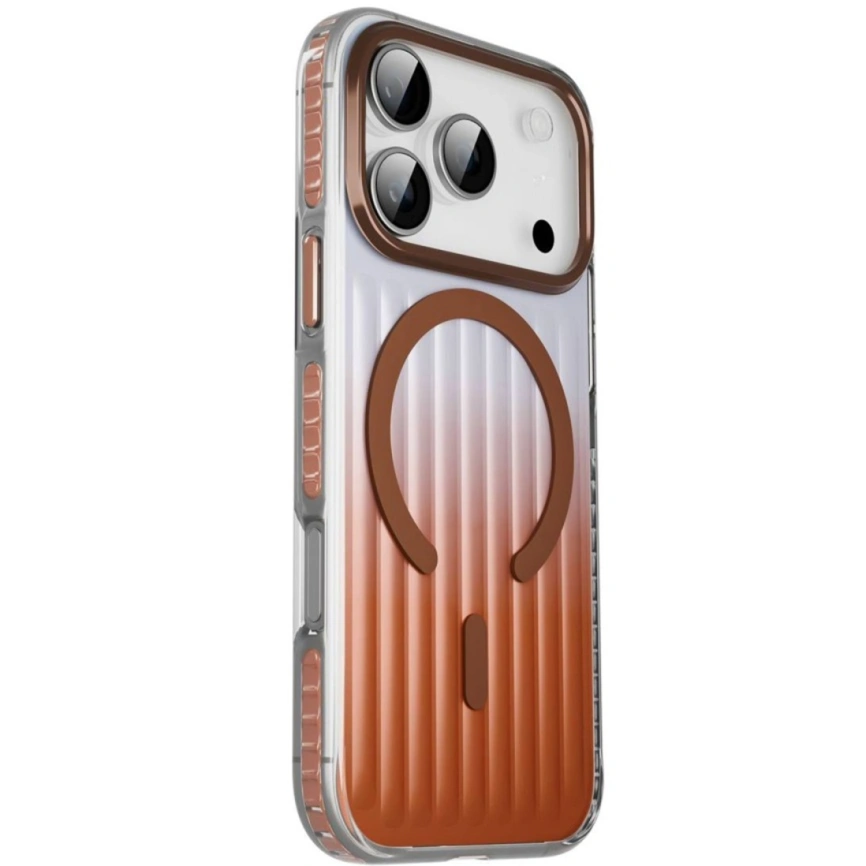Чехол Gurdini Ocean Case Transparent для iPhone 18 Pro Bronze фото 1