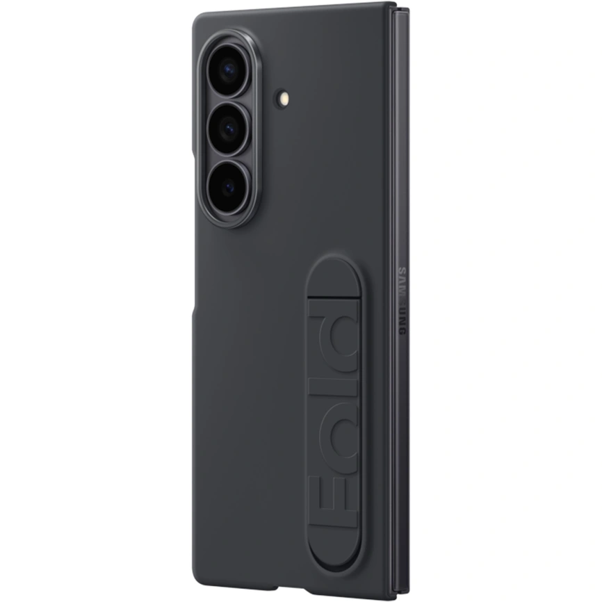 Чехол Samsung Silicone Case для Galaxy Z Fold7 Black фото 5