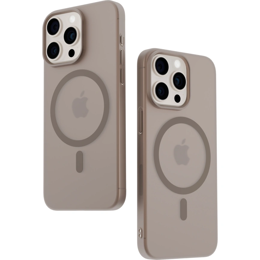 Чехол Gurdini Slim Series with MagSafe для iPhone 16 Pro Max Desert фото 2